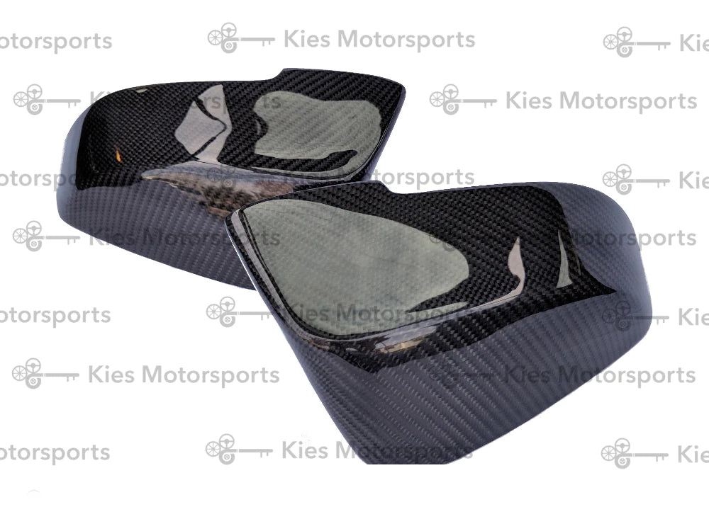 Kies Carbon Carbon Fiber Mirror Covers (Perf Style) - BMW 5 Series LCI (F10) - 0