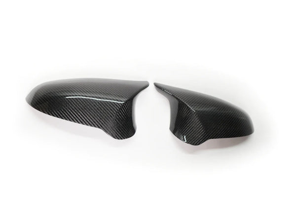 2014-2020 BMW M3 (F80) / M4 (F82) / M2 Competition (F87) OEM Replacement Carbon Fiber Mirror Covers