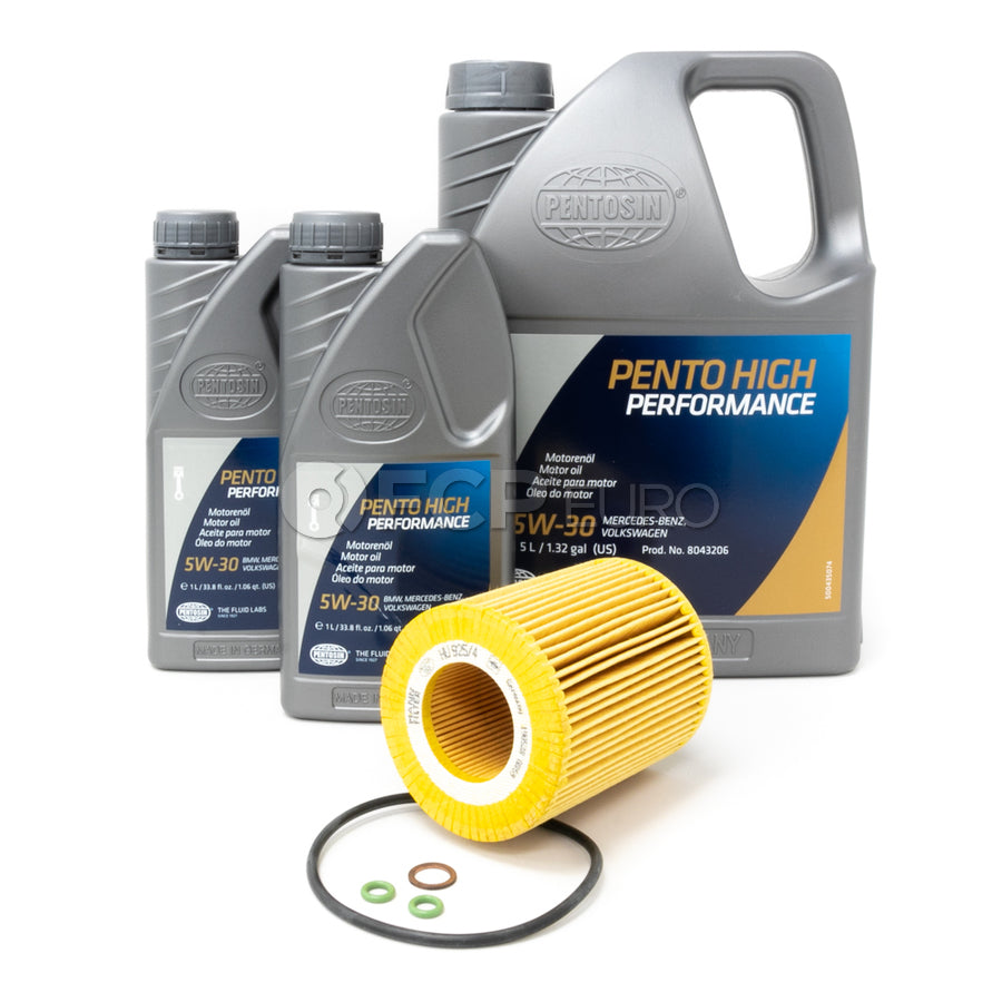 BMW 5W30 Oil Change Kit - Pentosin 11427512300KT1