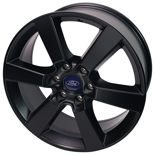 Ford Racing 15-17 F-150 20in x 8.5in Six Spoke Wheel - Matte Black - 0