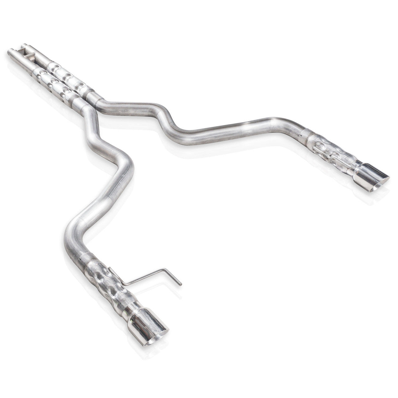 Stainless Works 2015-16 Mustang GT 3in Catback H-Pipe Retro Chambered Mufflers 3in Cores - 0
