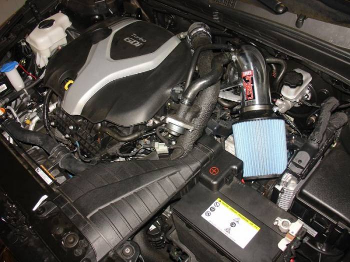 Injen 2011-14 Hyundai Sonata/Kia Optima 2.0L Turbo Black Short Ram Intake - 0