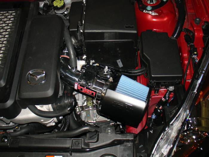 Injen 07-10 MazdaSpeed 3 2.3L 4cyl Turbo Black Short Ram Intake - 0