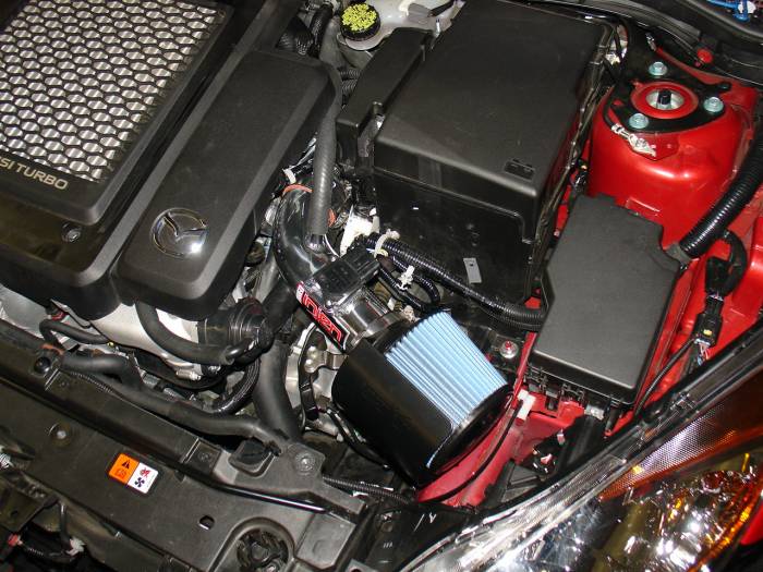 Injen 07-10 MazdaSpeed 3 2.3L 4cyl Turbo Polished Short Ram Intake - 0