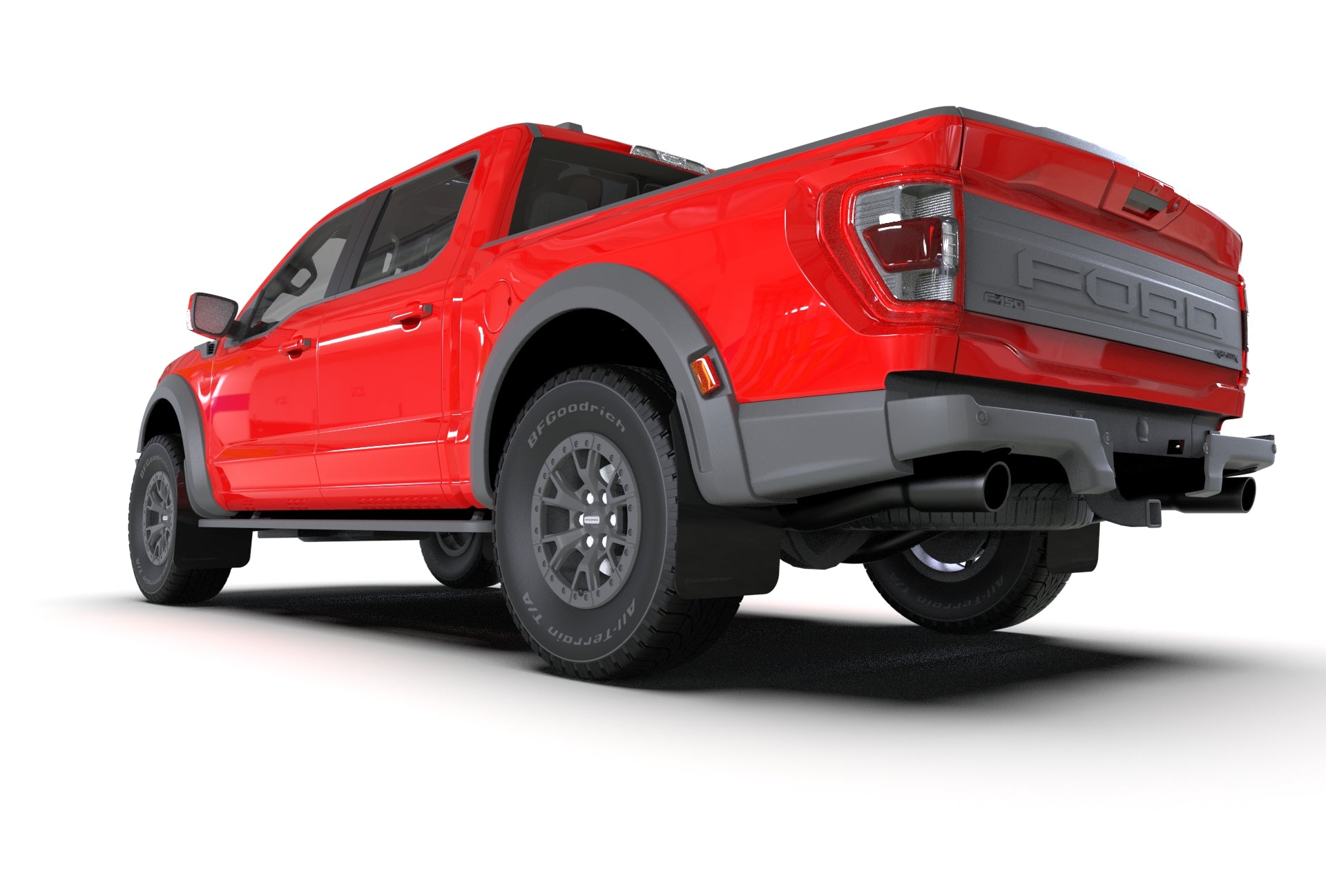 2021-23 Ford Raptor Black UR Mud Flap