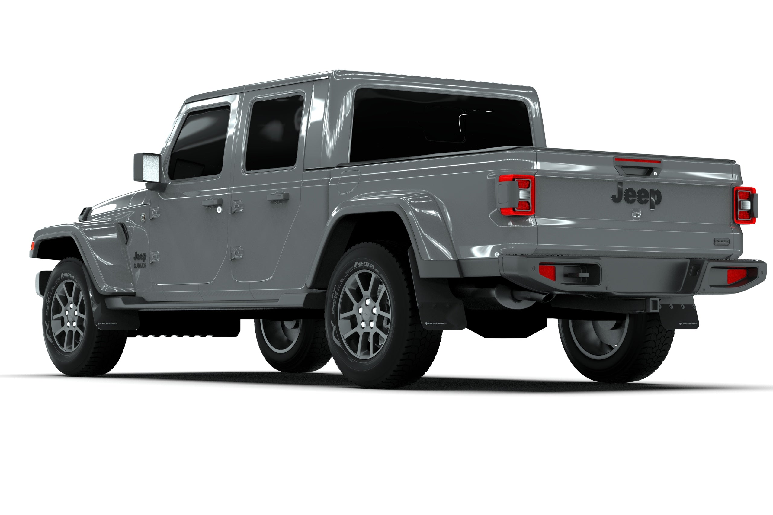 RALLY ARMOR MUD FLAPS: 2019–2022 JEEP JT GLADIATOR