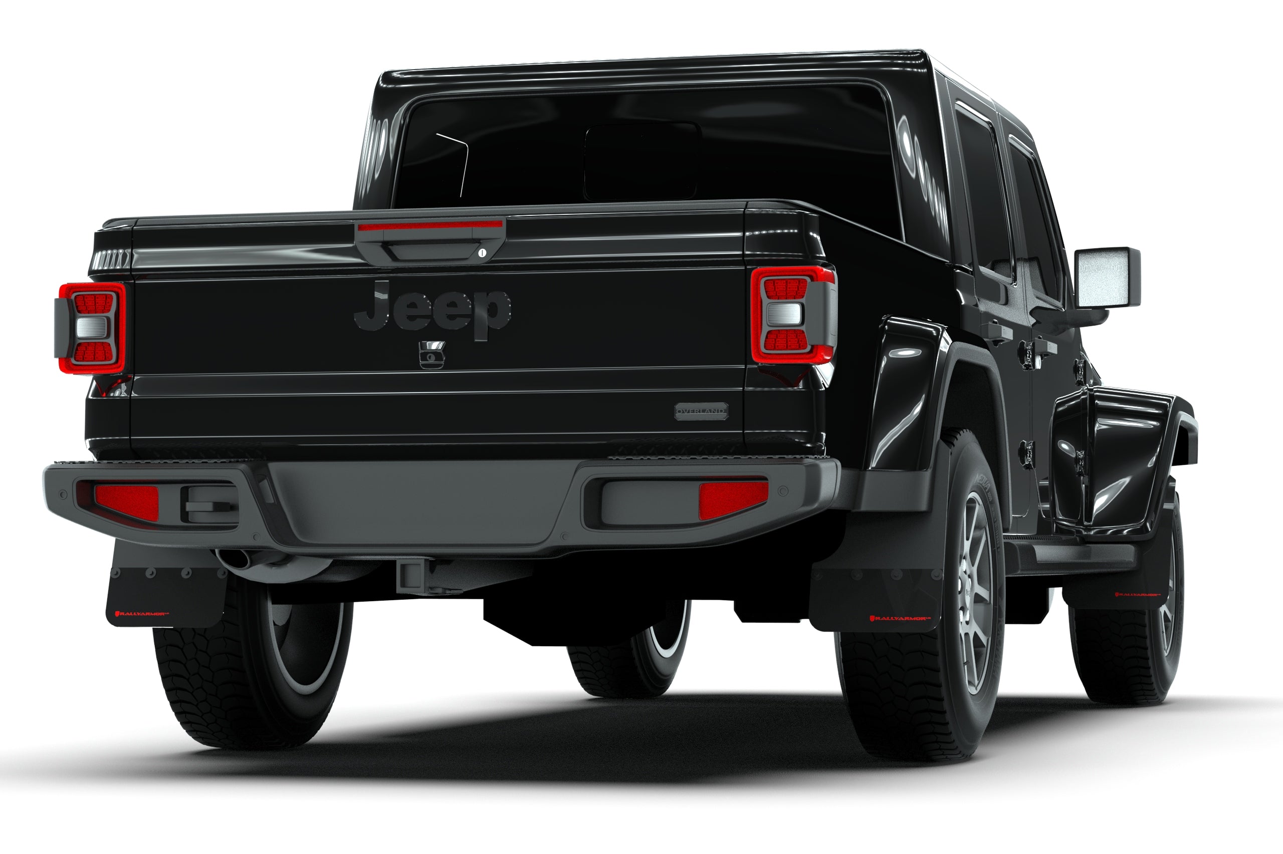 RALLY ARMOR MUD FLAPS: 2019–2022 JEEP JT GLADIATOR