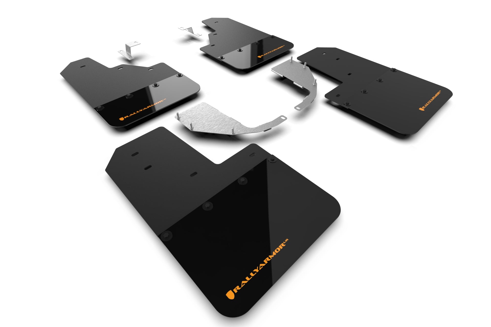 Rally Armor 21-22 Ford Bronco (Steel Bmpr - NO Rptr/Sprt - NO RR/RB) Blk Mud Flap - 0