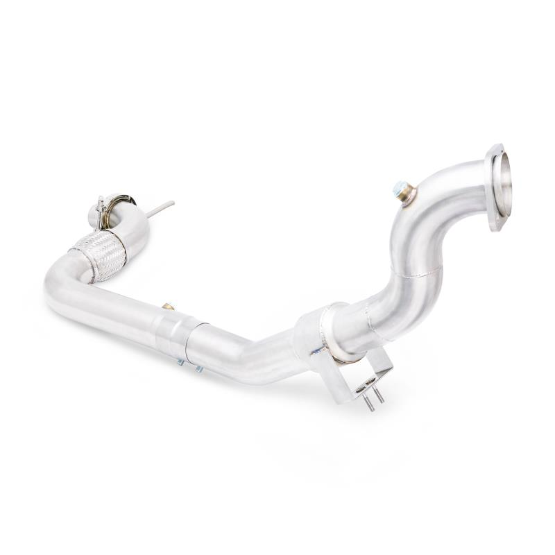Mishimoto 15+ Ford Mustang 2.3L EcoBoost Downpipe w/ Catalytic Converter - 0