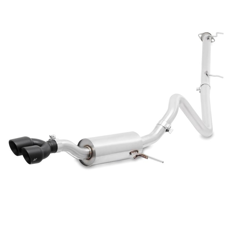 Mishimoto 14-16 Ford Fiesta ST 1.6L 2.5in Stainless Steel Cat-Back Exhaust w/ Black Tips - 0