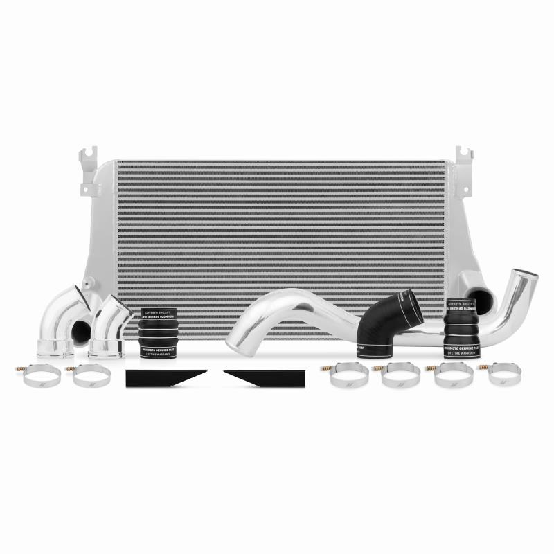 Mishimoto 06-10 Chevy 6.6L Duramax Intercooler Kit w/ Pipes (Silver)
