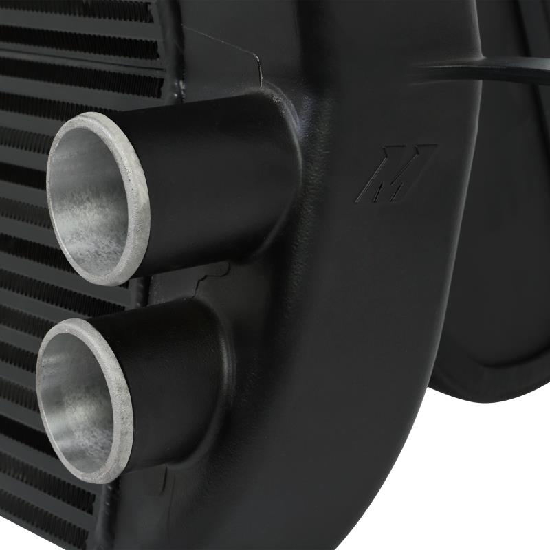 Mishimoto 2011-2014 Ford F-150 EcoBoost Black Intercooler w/ Polished Pipes