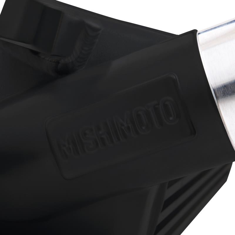 Mishimoto 2015 Ford Mustang EcoBoost Performance Intercooler Kit - Black Core Wrinkle Black Pipes
