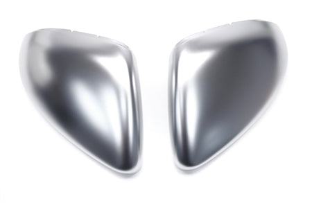 Brushed Aluminum Style Mirror Covers | MK6 Jetta GLi | CC | B7 Passat | EOS