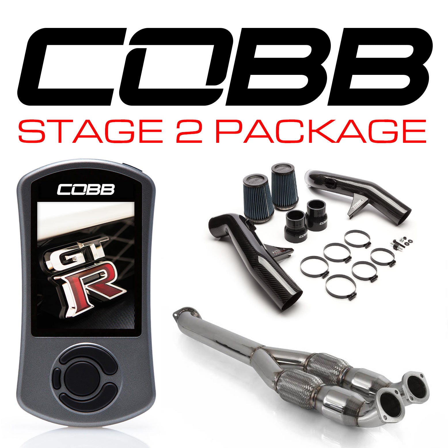 NISSAN GT-R STAGE 2 CARBON FIBER POWER PACKAGE NIS-008 WITH TCM FLASHING