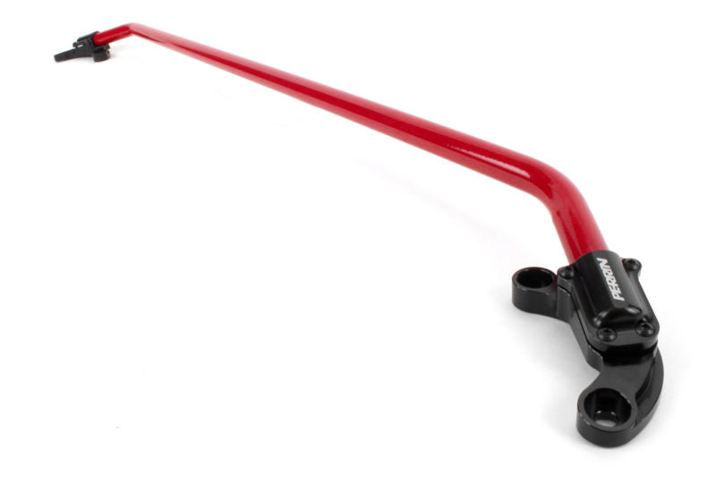 Strut Bar Front Glossy Red 2017-2019 Civic Type R and Si