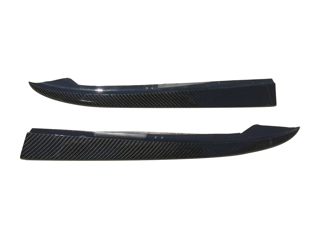 PhaseCarbon Carbon Fiber Rear Bumper Splitters - BMW 5 Series (F10) - 0