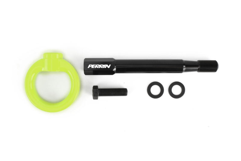 Tow Hook Kit Front for 14-19 Forester and 18-19 Crosstrek Neon Yellow