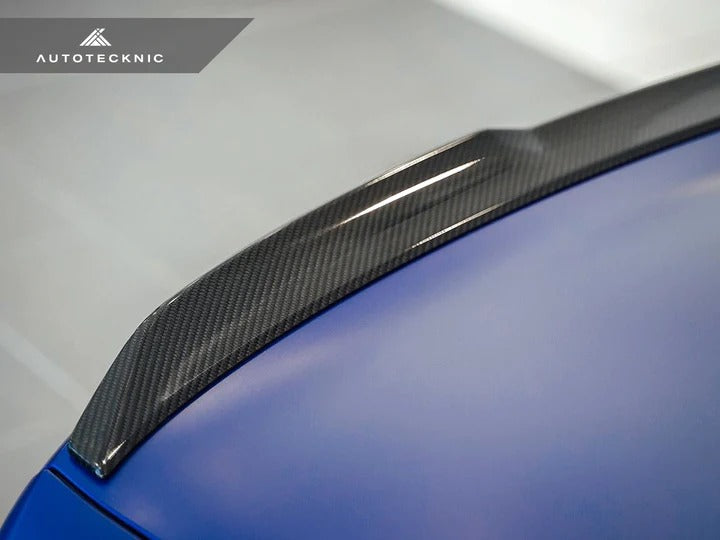 Autotecknic Dry Carbon V1 Elevated Trunk Spoiler - BMW | G80 M3 - 0