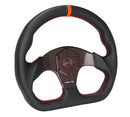 NRG INNOVATIONS FLAT BOTTOM CARBON FIBER STEERING WHEEL-8