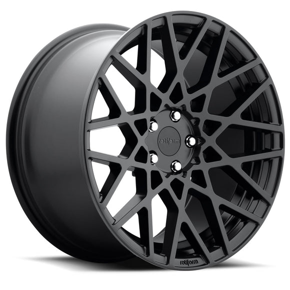 Rotiform R112 BLQ Wheel 18x8.5 5x114.3 45 Offset - Matte Black