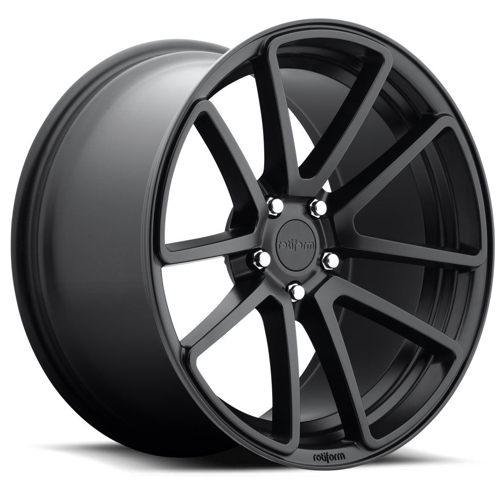 Rotiform R122 SPF Wheel 18x8.5 5x112 45 Offset - Matte Black