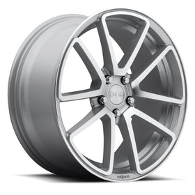 Rotiform R120 SPF Wheel 18x8.5 5x112 45 Offset - Gloss Silver Machined