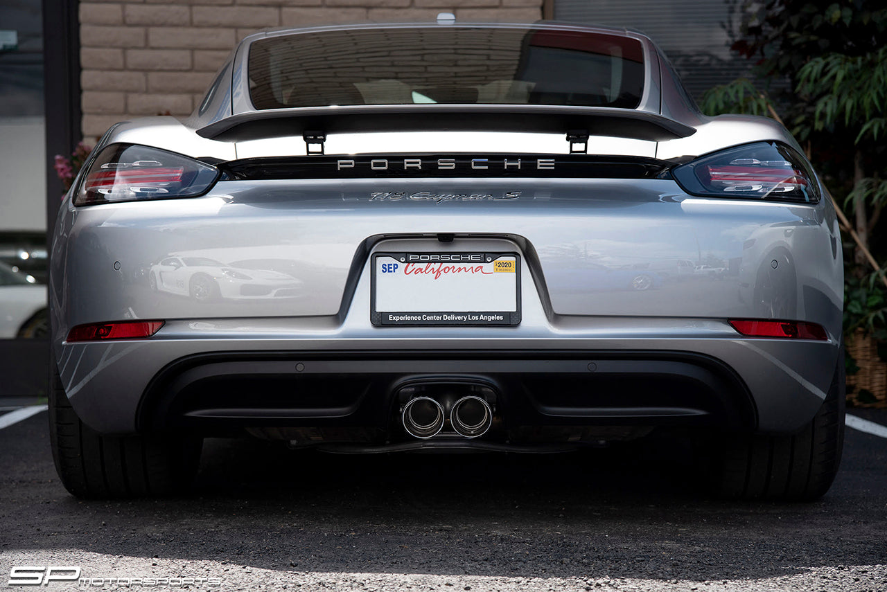 Porsche 718 Boxster / Cayman Bolt-On X-Pipe With Tips