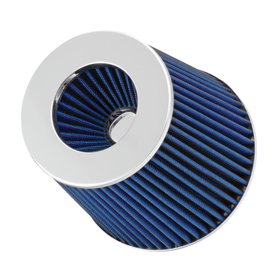 Spectre Adjustable Conical Air Filter 5-1/2in. Tall (Fits 3in. / 3-1/2in. / 4in. Tubes) - Blue - 0