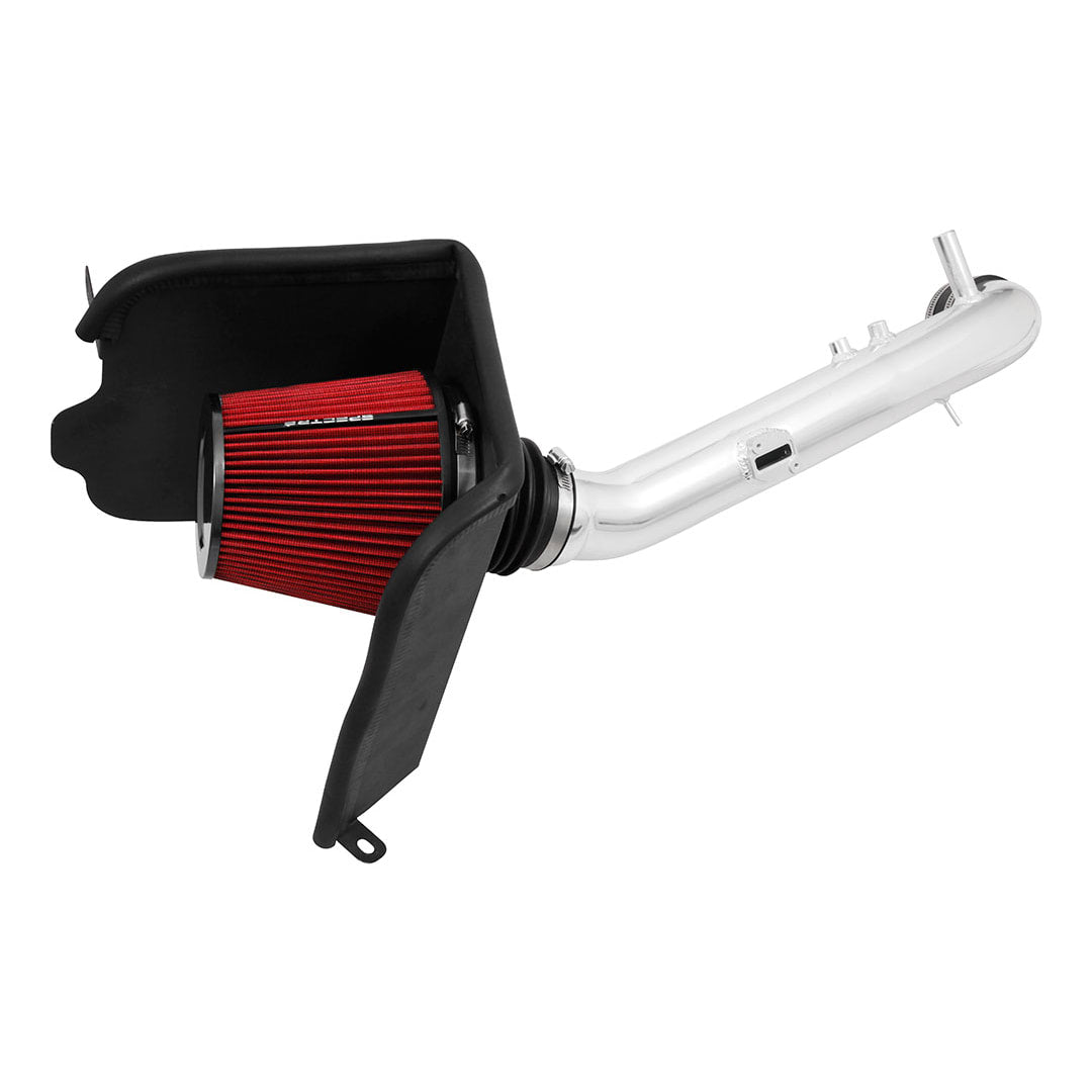 Spectre 12-16 Toyota Tacoma 2.7L F/I Air Intake Kit - Polished w/Red Filter