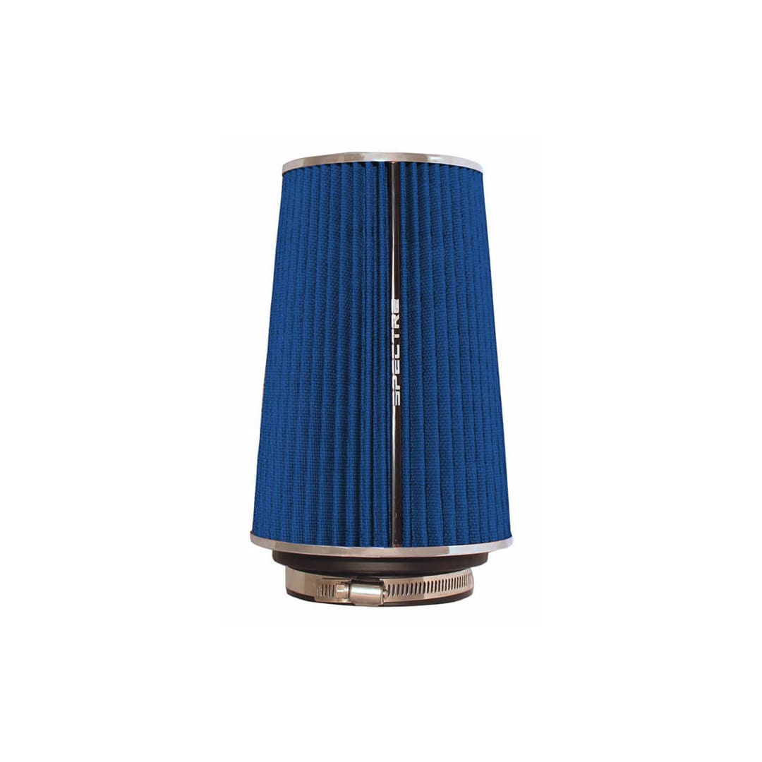 Spectre Adjustable Conical Air Filter 9-1/2in. Tall (Fits 3in. / 3-1/2in. / 4in. Tubes) - Blue