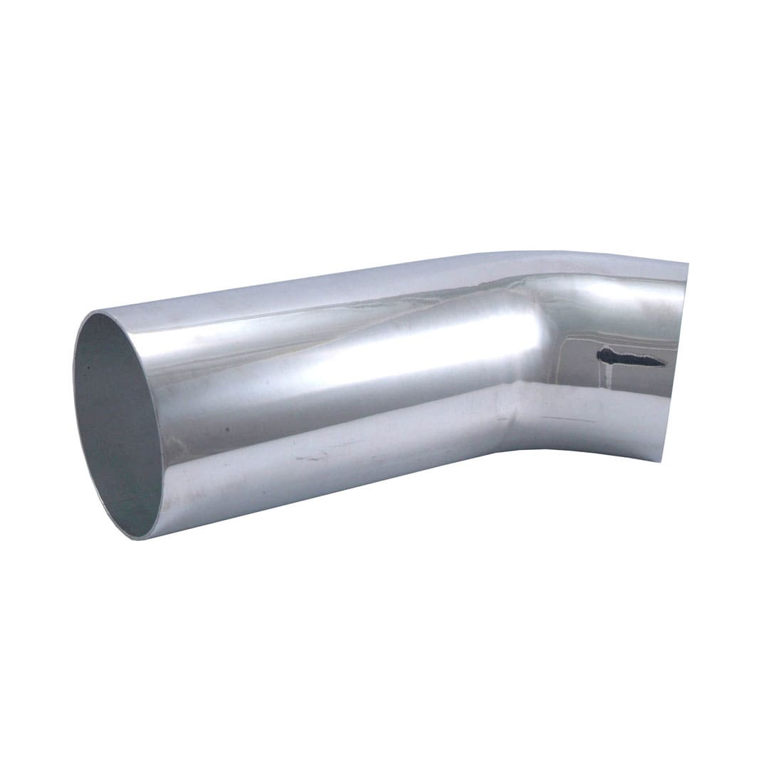 Spectre Universal Tube Elbow 4in. OD / 45 Degree (7in. Leg) - Aluminum