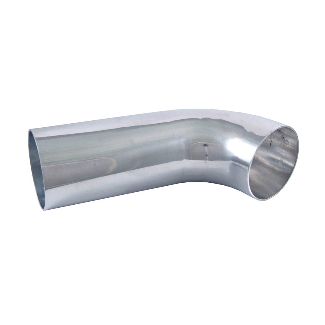 Spectre Universal Tube Elbow 4in. OD / 75 Degree Mandrel (7in. Leg) - Aluminum