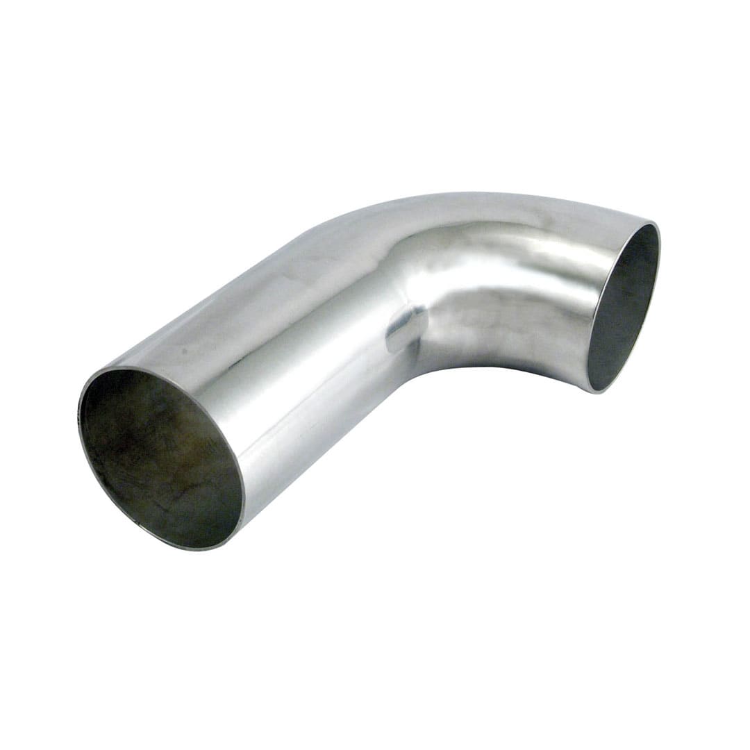 Spectre Universal Tube Elbow 4in. OD x 6in. Length / 90 Degree - Aluminum