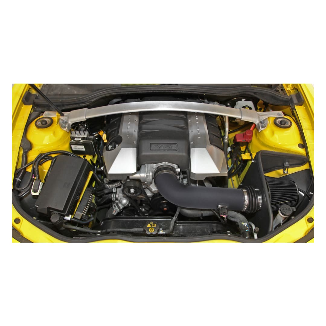 Spectre 10-15 Chevy Camaro V8-6.2L F/I Air Intake Kit - Black w/ Black Filter