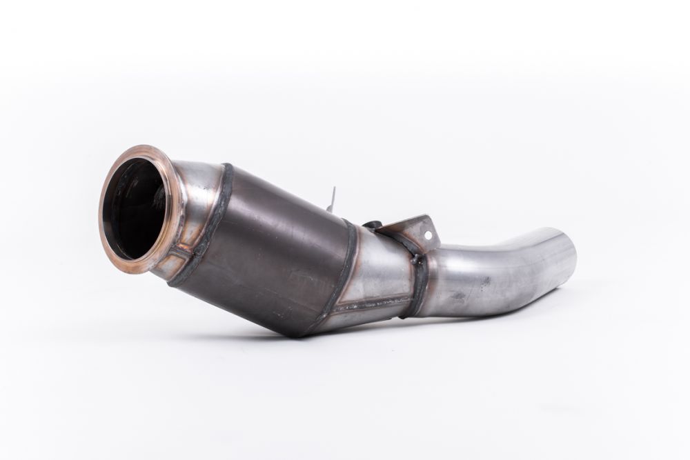 Milltek Large Bore Downpipe and Hi-Flow Sports Cat - BMW 428i F32 (manual and automatic without tow bar)
