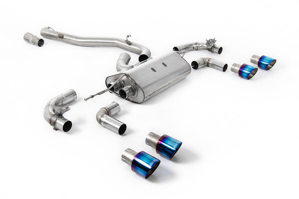 Milltek 3.15 Inch Valved Race System - VW / 2.0T / Mk7.5 / Golf R - 0