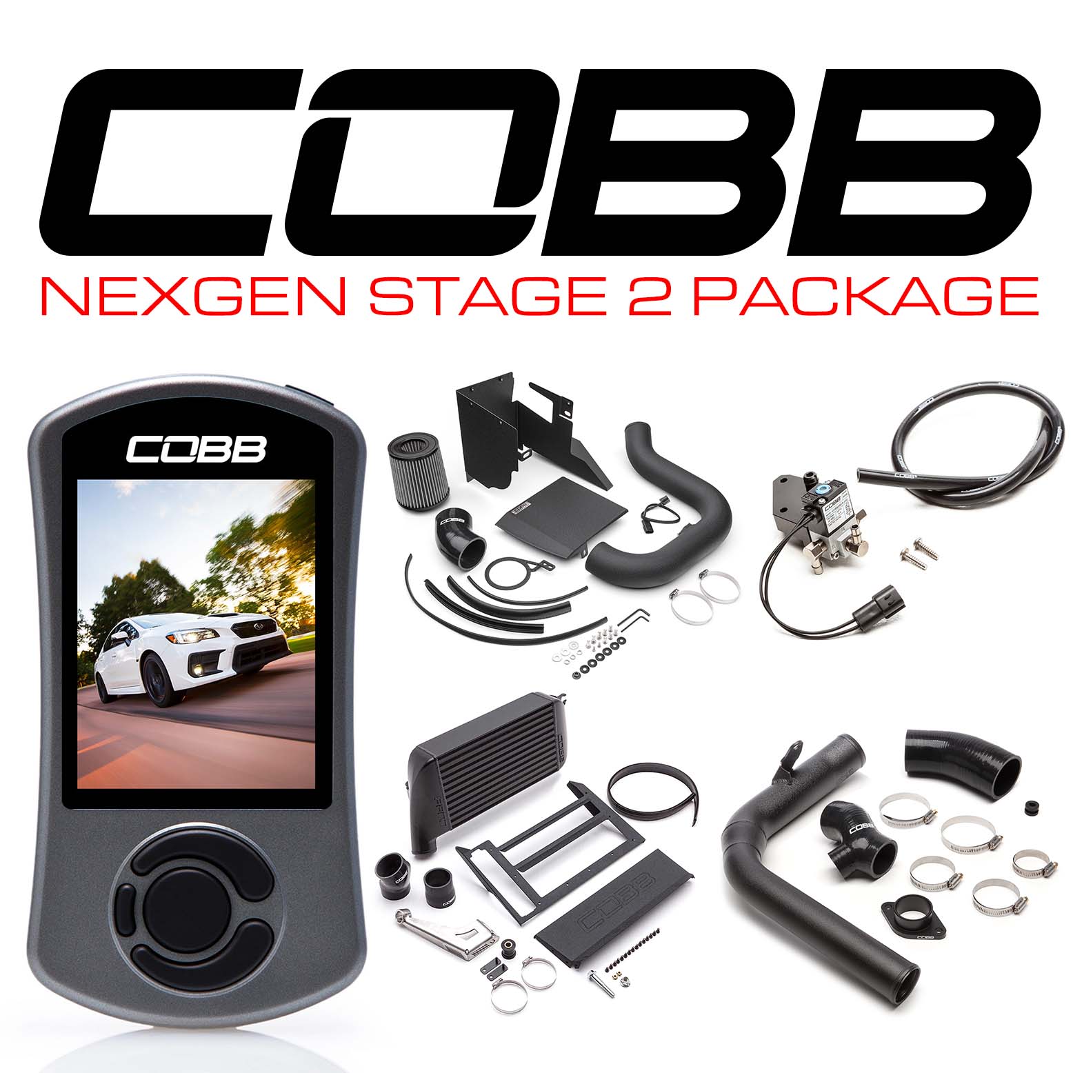 SUBARU NEXGEN STAGE 2 POWER PACKAGE WRX 2015-2021 (BLACK)