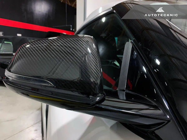 Autotecknic Side Mirror Wind Deflector Set - Toyota / A90 / Supra - 0