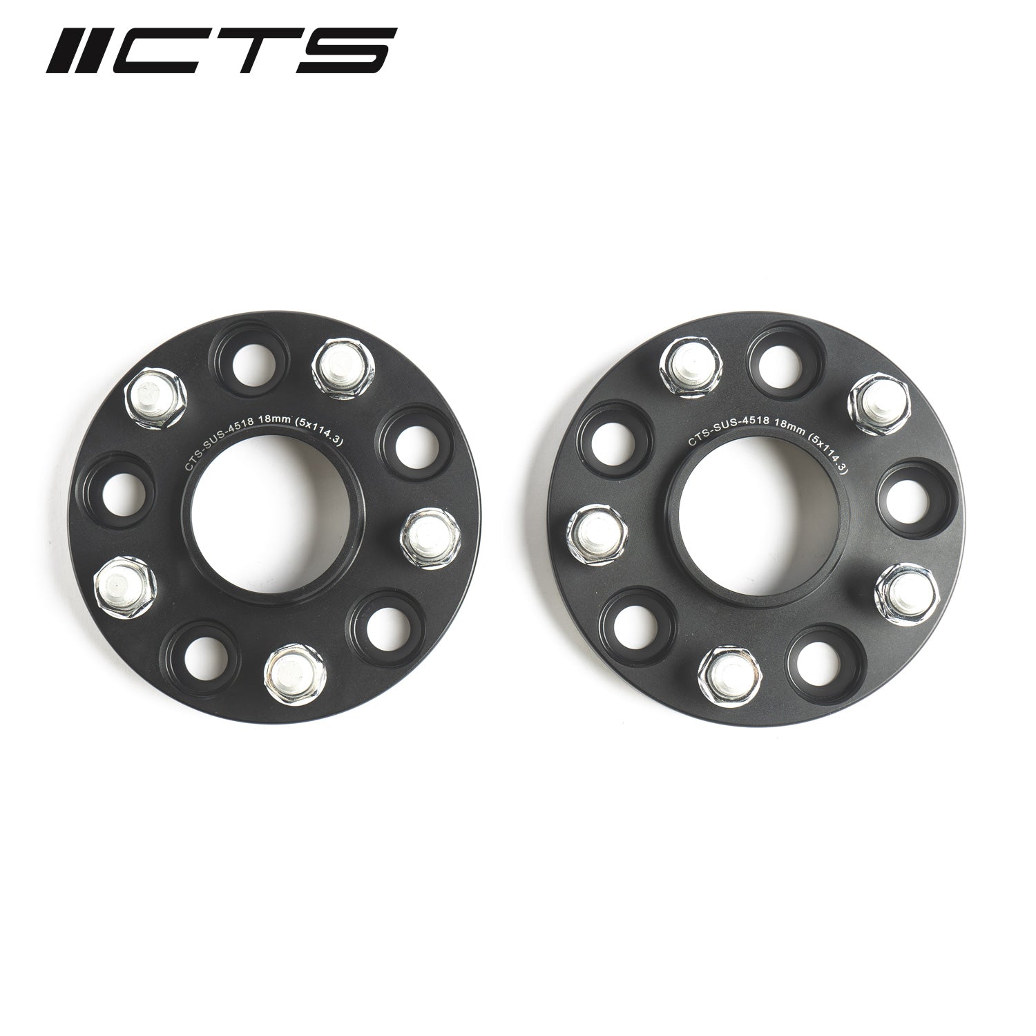 CTS TURBO TESLA MODEL 3/MODEL Y HUBCENTRIC WHEEL SPACERS (WITH LIP) +18MM | 5×114.3 CB 45 - 0