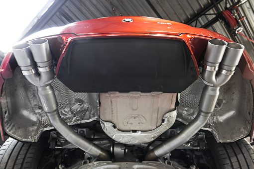 BMW F10 M5 Resonated Muffler Bypass Exhaust