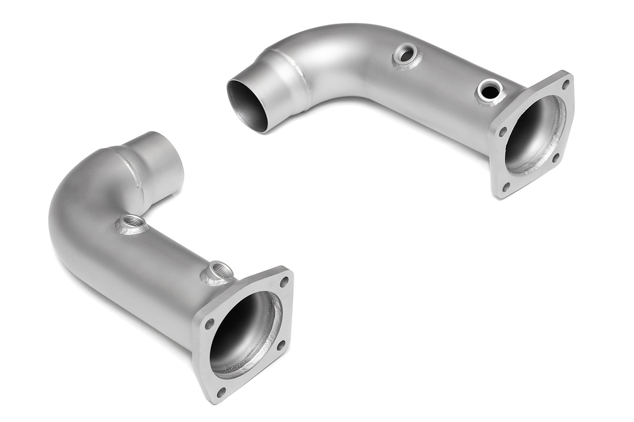 Soul Performance Turbo Cat Bypass Pipes For Porsche 911 Turbo (991.1/991.2) - 0