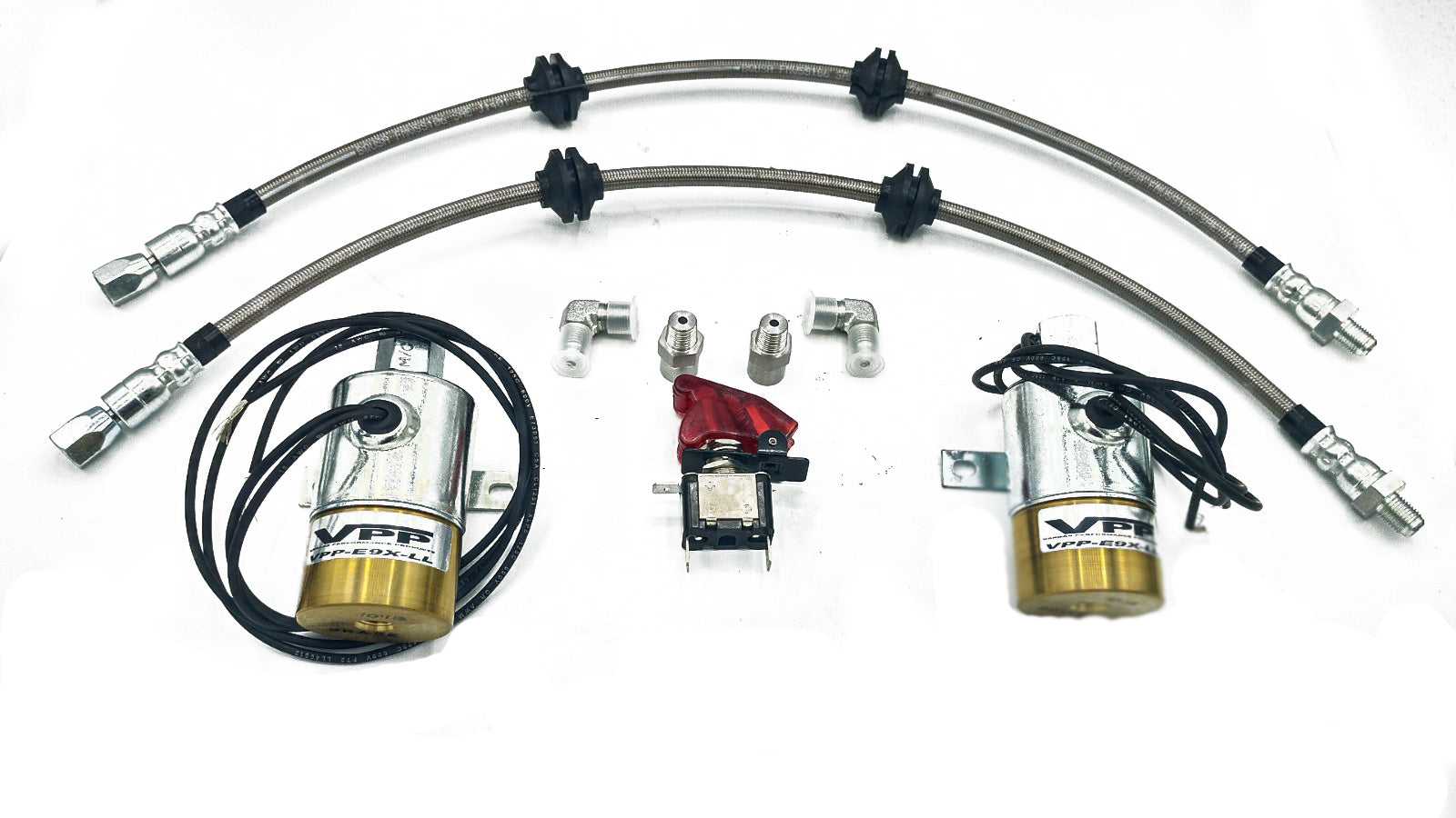 VTT A90/1 Supra Line Lock/Stainless Steel Brake Line Kit