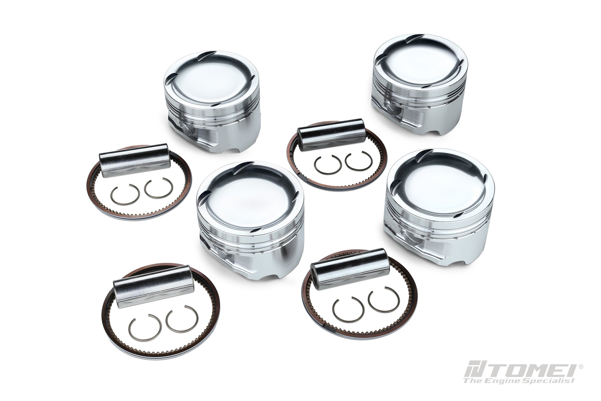 TOMEI FORGED PISTON KIT 4G63 2.2 86.00mm (Previous Part Number 1151860212)
