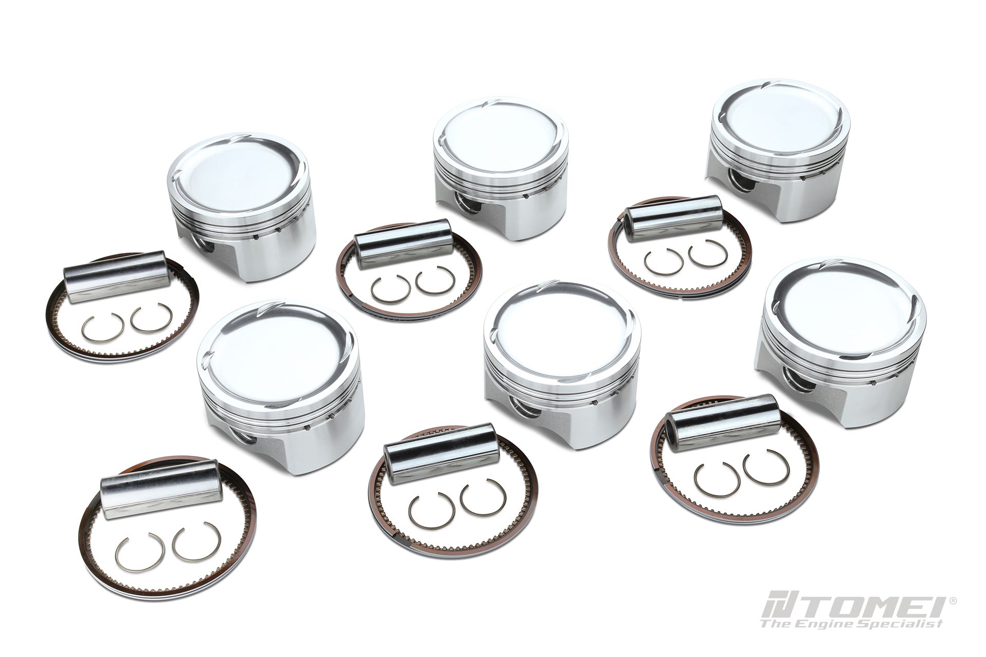 TOMEI FORGED PISTON KIT 2JZ-GTE 3.4 87.00mm (Previous Part Number 1162870212)