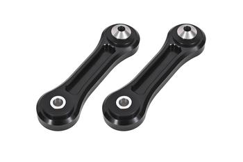 BMR 15-17 S550 Mustang Rear Lower Control Arms Vertical Link (Delrin) - Black