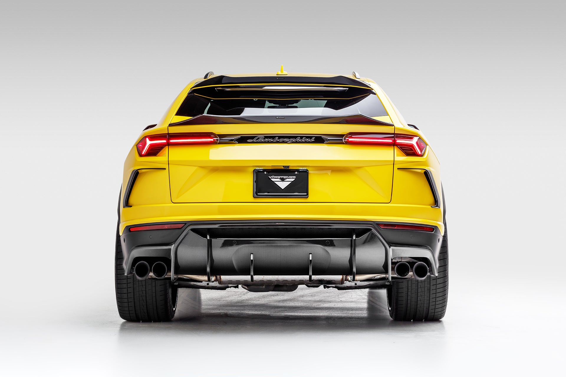 Vorsteiner Lamborghini Urus UX-07 Edizione Aero Rear Diffuser Carbon Fiber PP 2x2 Glossy