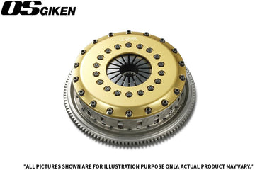 OS Giken Chevy Camaro V8 Twin Plate Clutch TR2CD 215mm Solid Release Sleeve Cover Included
