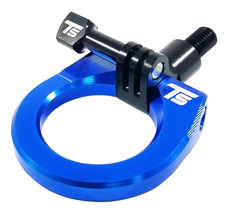 Torque Solution Billet Go Pro Mount Tow Hook Ring: Blue