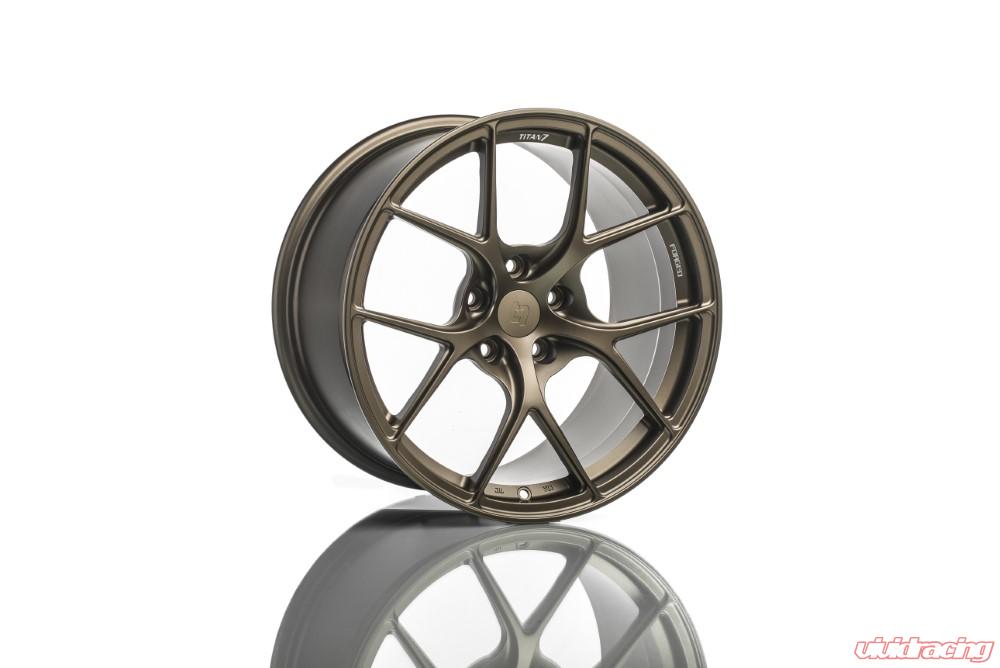 Titan 7 T-S5 19 X 9.5 +27 5 X 120 CB72.56 TECHNA BRONZE - 0